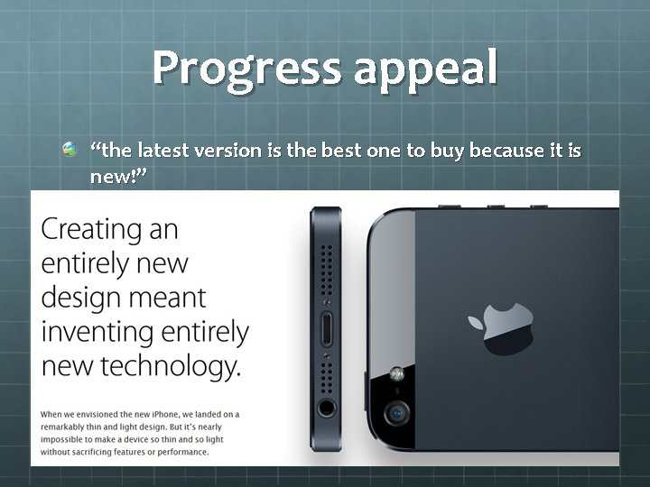 Progress appeal “the latest version is the best one to buy because it is