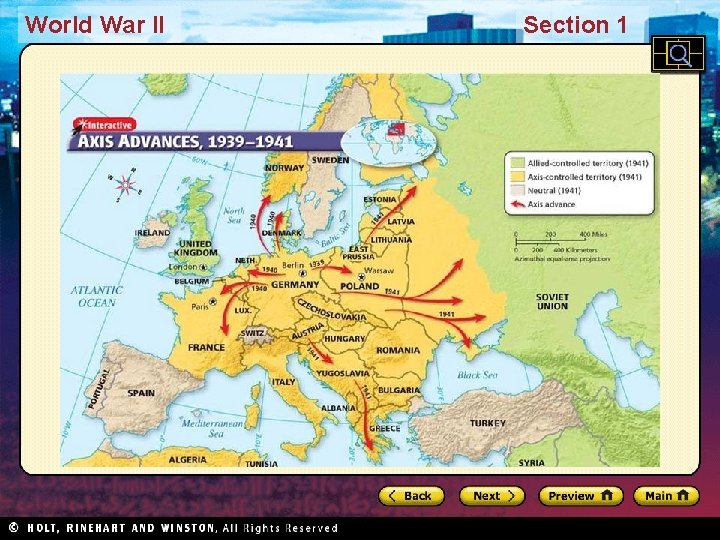 World War II Section 1 