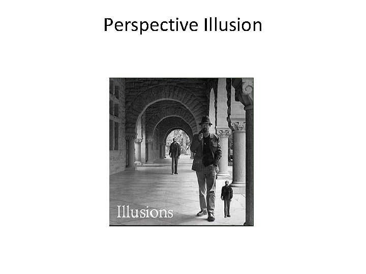 Perspective Illusion 