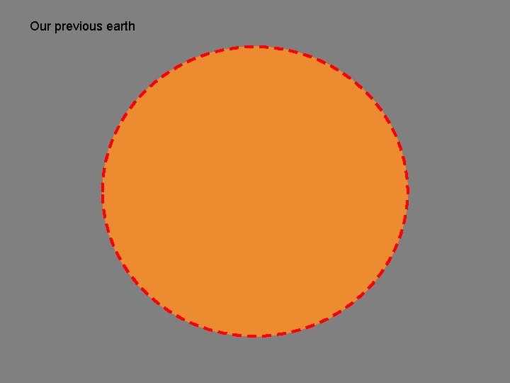 Our previous earth Our previous earth