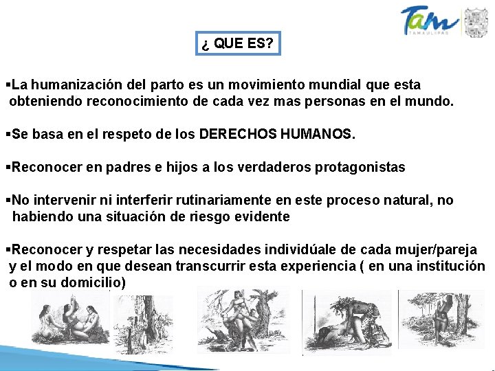 ¿ QUE ES? §La humanización del parto es un movimiento mundial que esta L ¿ QUE ES? §La humanización del parto es un movimiento mundial que esta L