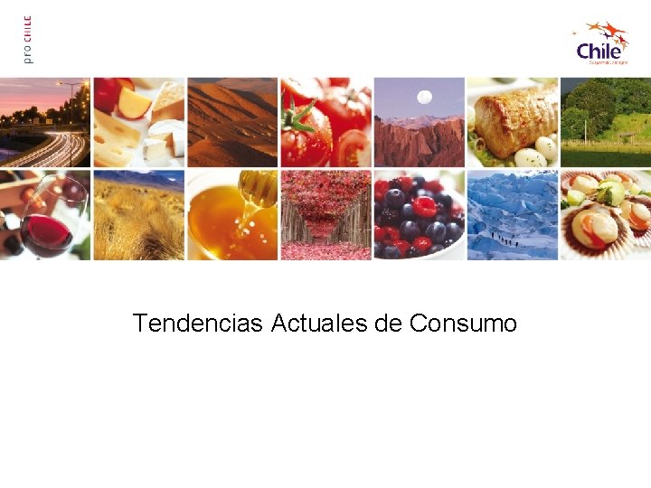 CHILE POTENCIA ALIMENTARIA Tendencias Actuales de Consumo 