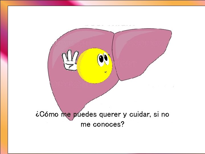 ¿Cómo me puedes querer y cuidar, si no me conoces? ¿Cómo me puedes querer y cuidar, si no me conoces?