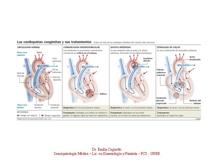 Dr. Emilia Cagnotto. Semiopatología Médica – Lic. en Kinesiología y Fisiatría – FCS -