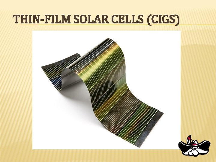 THIN-FILM SOLAR CELLS (CIGS) 