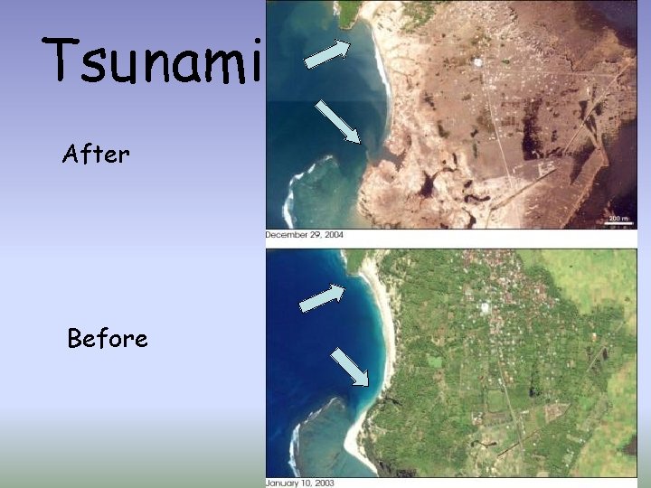 Tsunami After Before 