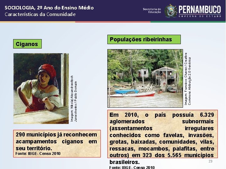 SOCIOLOGIA, 2º Ano do Ensino Médio Características da Comunidade Imagem: Nikolaj Alexandrowitsch Jaroschenko /