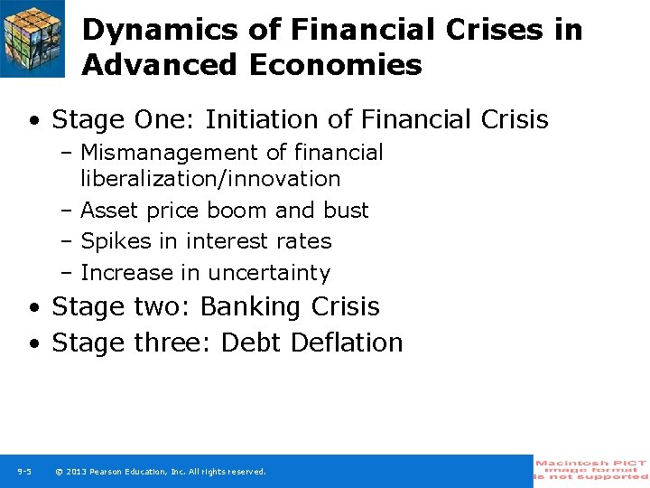 Dynamics of Financial Crises in Advanced Economies • Stage One: Initiation of Financial Crisis