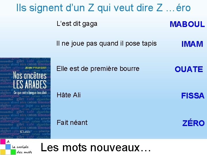 Ils signent d’un Z qui veut dire Z …éro L’est dit gaga Il ne