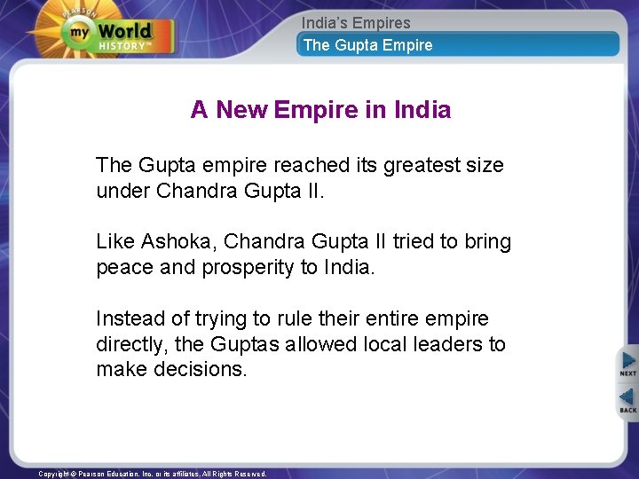 India’s Empires The Gupta Empire A New Empire in India The Gupta empire reached