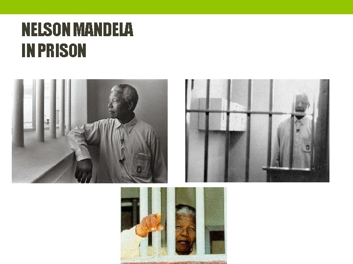 NELSON MANDELA IN PRISON 