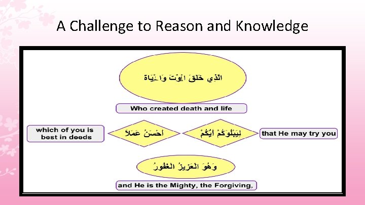 A Challenge to Reason and Knowledge 