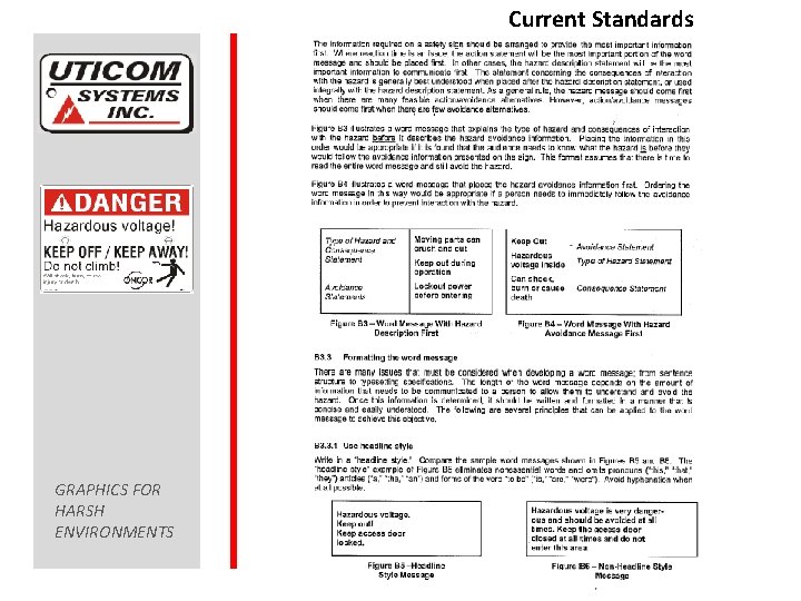 Current Standards GRAPHICS FOR HARSH ENVIRONMENTS 