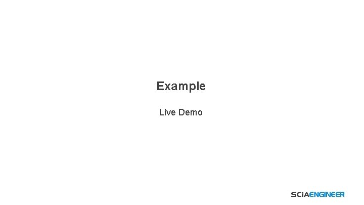 Example Live Demo 