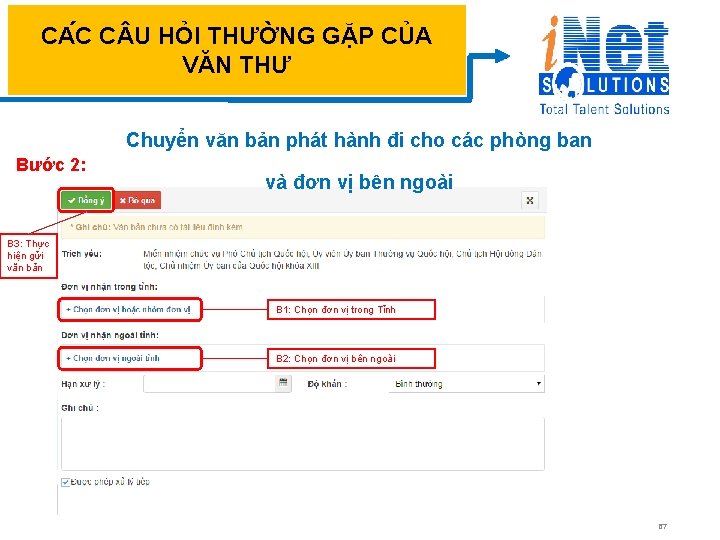 CA C C U HỎI THƯỜNG GẶP CỦA VĂN THƯ Chuyển văn bản phát