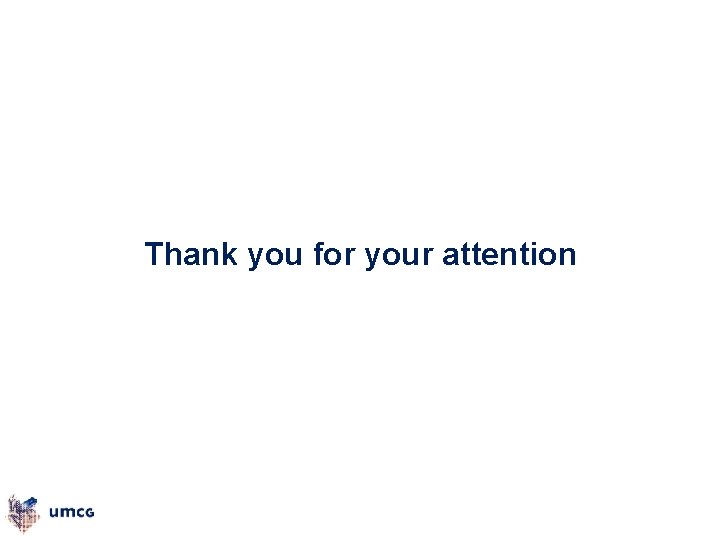 Thank you for your attention 