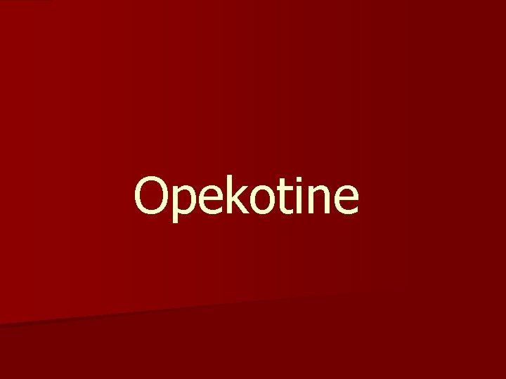 Opekotine 