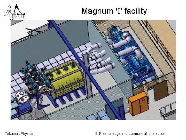 Magnum Y facility Tokamak Physics 9: Plasma edge and plasma-wall interaction 