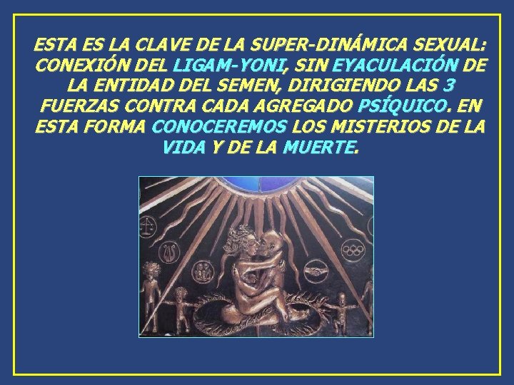 ESTA ES LA CLAVE DE LA SUPER-DINÁMICA SEXUAL: CONEXIÓN DEL LIGAM-YONI, SIN EYACULACIÓN DE ESTA ES LA CLAVE DE LA SUPER-DINÁMICA SEXUAL: CONEXIÓN DEL LIGAM-YONI, SIN EYACULACIÓN DE