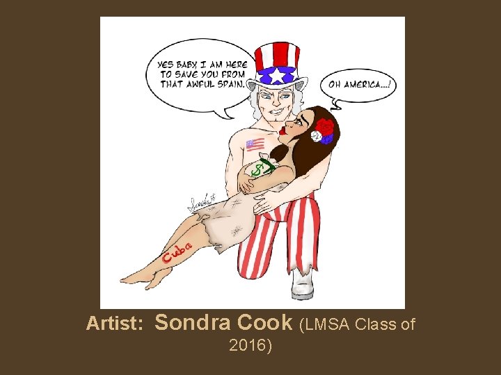 Artist: Sondra Cook (LMSA Class of 2016) Artist: Sondra Cook (LMSA Class of 2016)