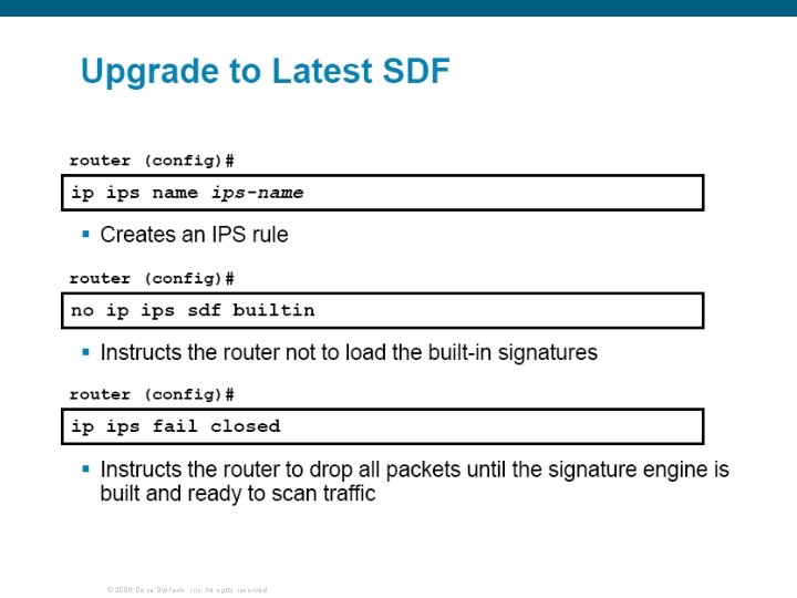 © 2006 Cisco Systems, Inc. All rights reserved. 