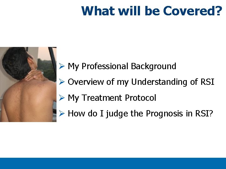 What will be Covered? Ø My Professional Background Ø Overview of my Understanding of What will be Covered? Ø My Professional Background Ø Overview of my Understanding of