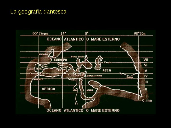 La geografia dantesca 