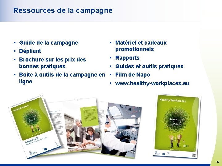 Ressources de la campagne § Guide de la campagne § Dépliant § Brochure sur