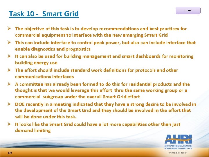 Task 10 - Smart Grid Other Ø The objective of this task is to Task 10 - Smart Grid Other Ø The objective of this task is to