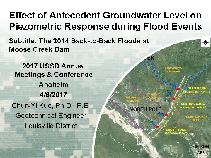 Effect of Antecedent Groundwater Level on Piezometric Response during Flood Events Subtitle: The 2014 Effect of Antecedent Groundwater Level on Piezometric Response during Flood Events Subtitle: The 2014