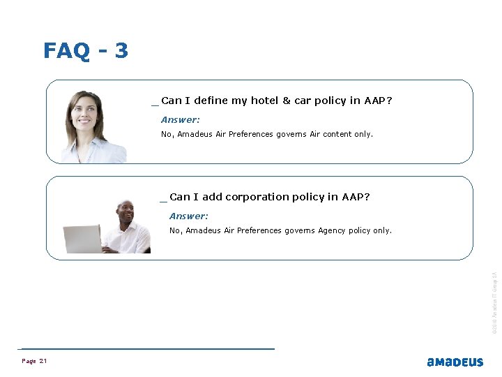 FAQ - 3 _ Can I define my hotel & car policy in AAP?