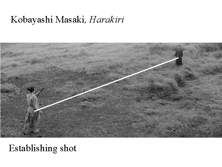 Kobayashi Masaki, Harakiri Establishing shot 