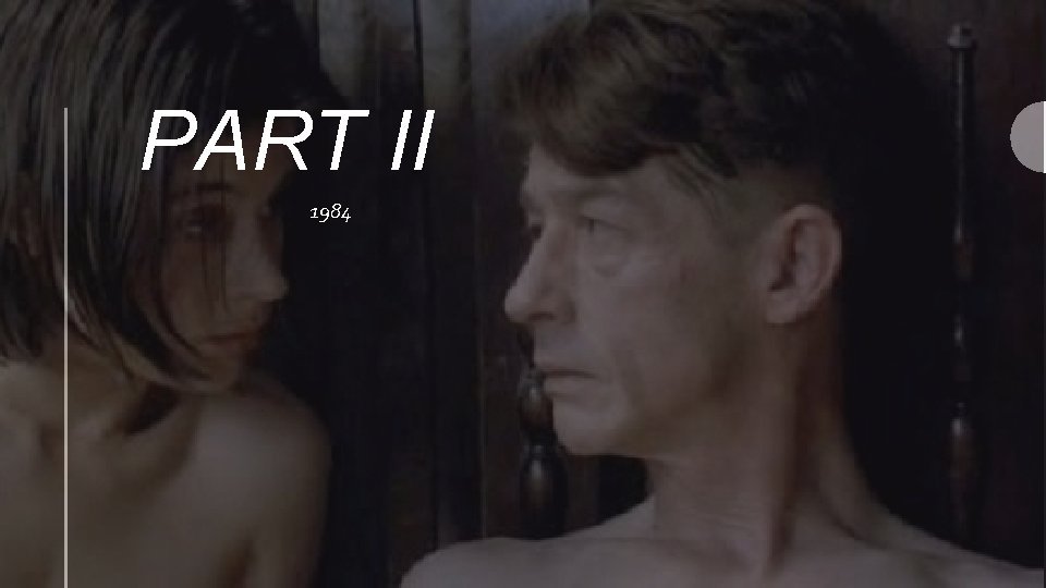 PART II 1984 PART II 1984