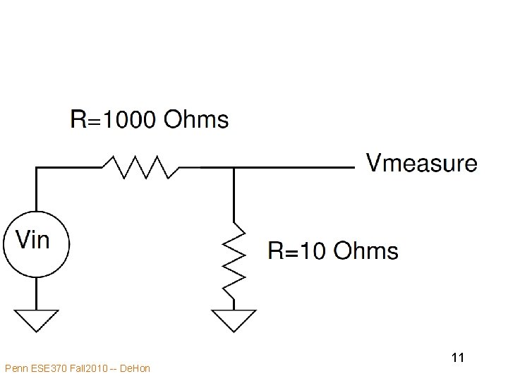 Penn ESE 370 Fall 2010 -- De. Hon 11 