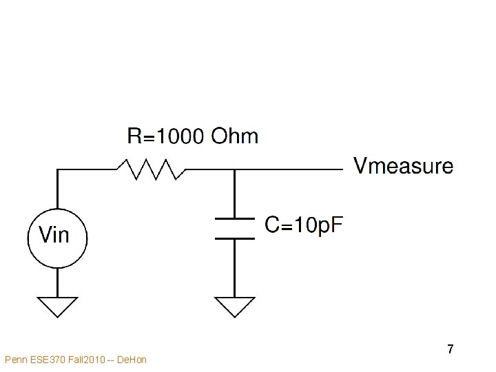 Penn ESE 370 Fall 2010 -- De. Hon 7 