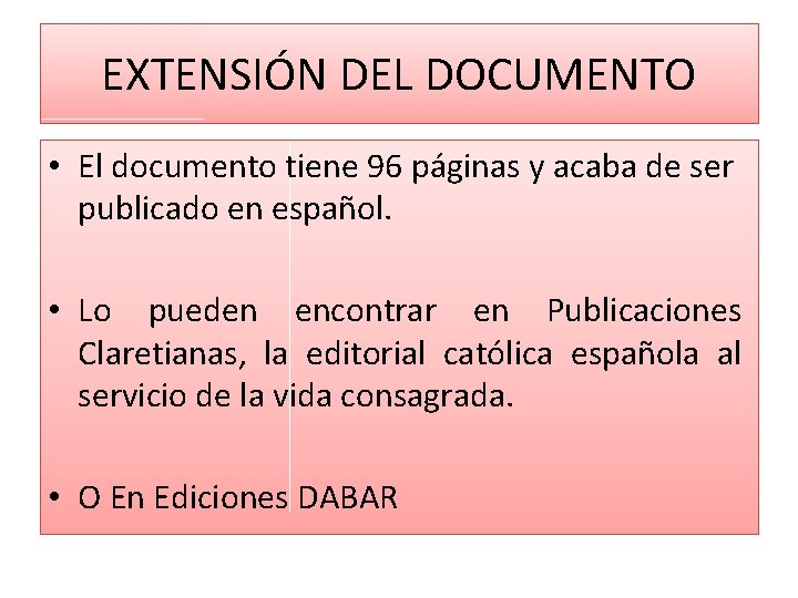 EXTENSIÓN DEL DOCUMENTO • El documento tiene 96 páginas y acaba de ser publicado EXTENSIÓN DEL DOCUMENTO • El documento tiene 96 páginas y acaba de ser publicado
