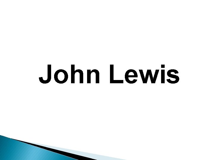 John Lewis 