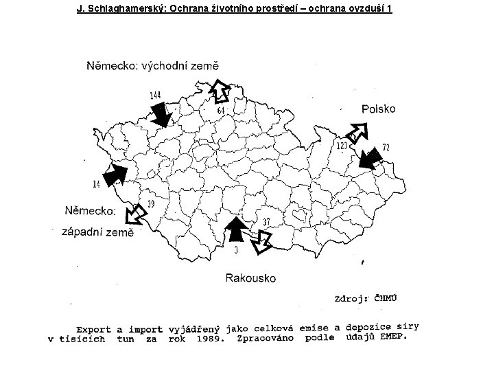 J. Schlaghamerský: Ochrana životního prostředí – ochrana ovzduší 1 