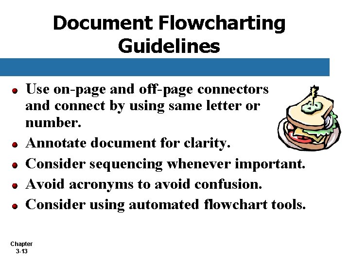 Document Flowcharting Guidelines Use on-page and off-page connectors and connect by using same letter Document Flowcharting Guidelines Use on-page and off-page connectors and connect by using same letter