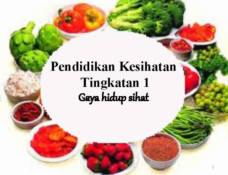 Pendidikan Kesihatan Tingkatan 1 Gaya hidup sihat 1 