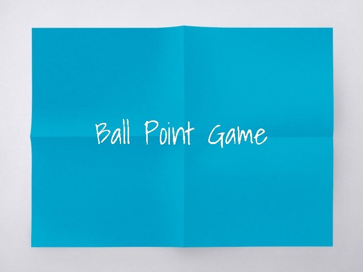 Ball Point Game 