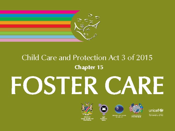 Child Care and Protection Act 3 of 2015 Chapter 15 Ministry of Gender Equality