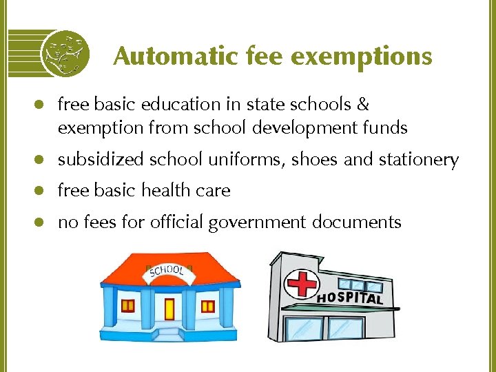 Automatic fee exemptions l free basic education in state schools & exemption from school