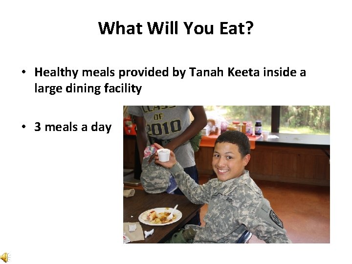 What Will You Eat? • Healthy meals provided by Tanah Keeta inside a large