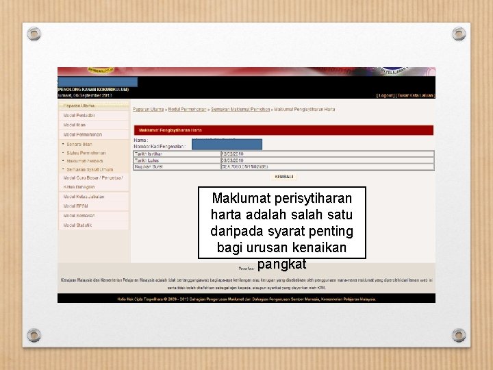 E Pangkat Aplikasi Dalam Talian Online Bagi Membolehkan