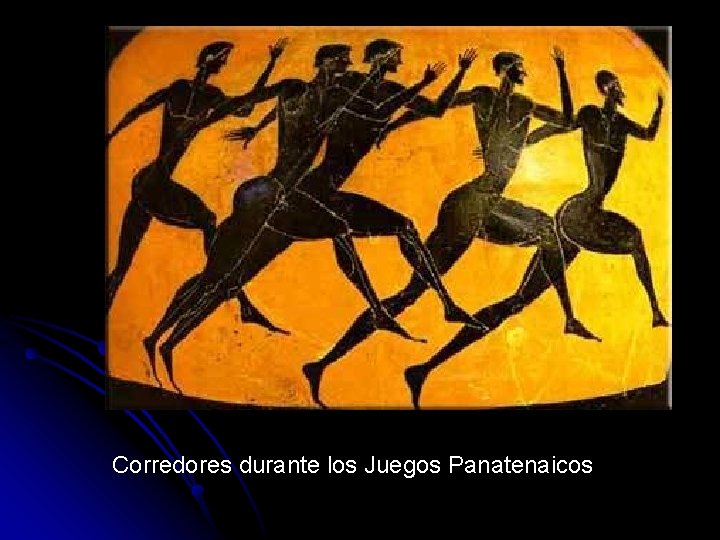 Corredores durante los Juegos Panatenaicos 