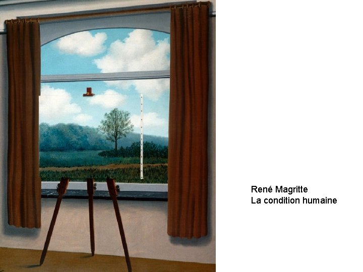René Magritte La condition humaine 