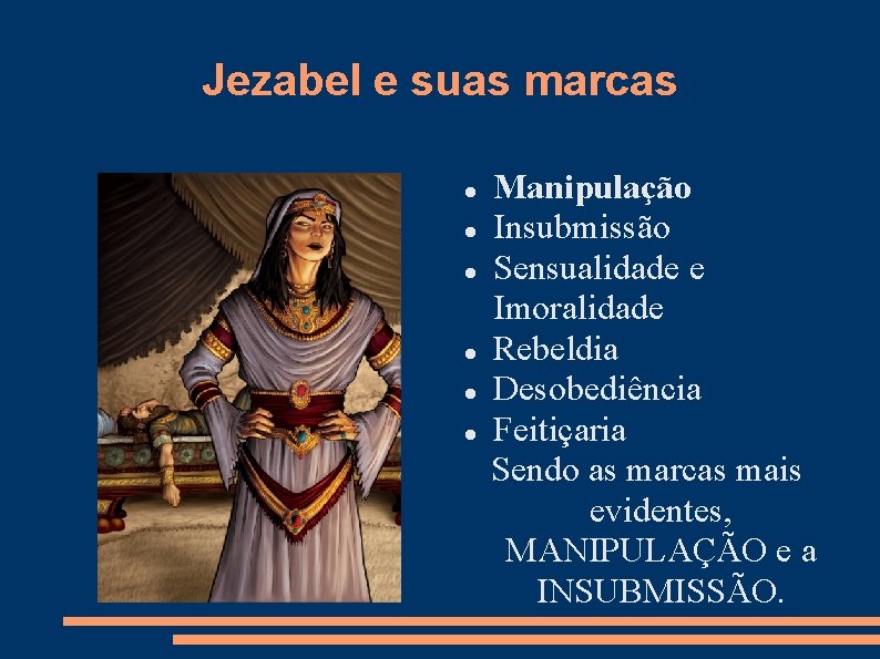 Removendo o esprito de Acabe e Jezabel Ttulo