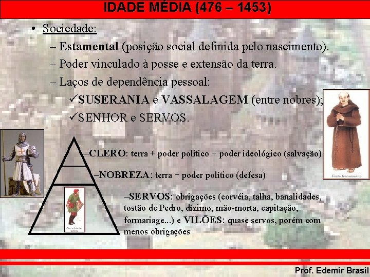 IDADE MDIA 476 1453 Alta Idade Mdia Sculos IDADE MDIA 476 1453 Alta Idade Mdia Sculos