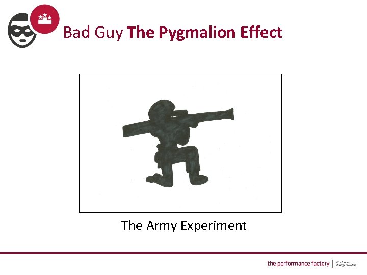  Bad Guy The Pygmalion Effect The Army Experiment 